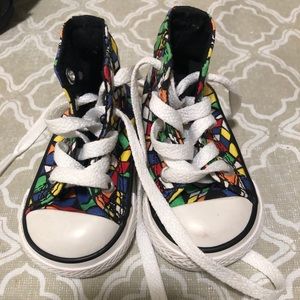 Converse Rubik’s Cube baby shoes